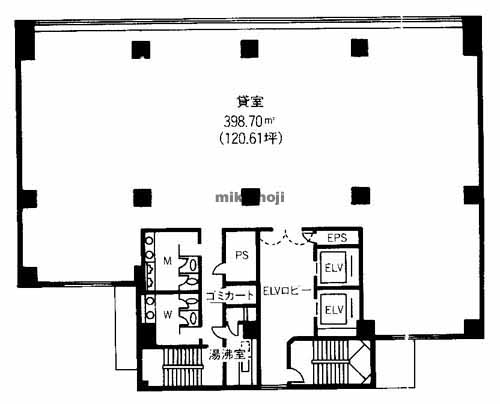 大同生命長崎ビル 平面1