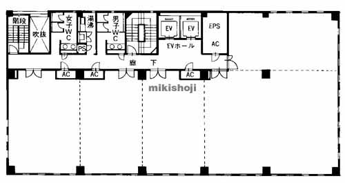 佐賀市のニッセイ佐賀駅前ビル 平面1