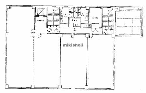 朝日生命宮崎ビル 平面1