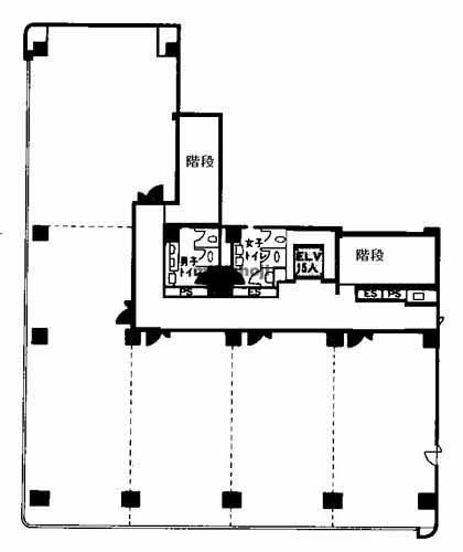 宮崎市のアクア宮崎ビル 平面1