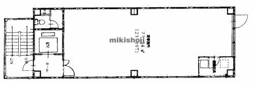 薬院・今泉・警固のｓｔａｇｅ天神ビル 平面1