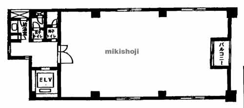 赤坂塚田ビル 平面1