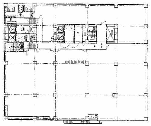 博多駅前・中央街の八百治センタービル 平面1