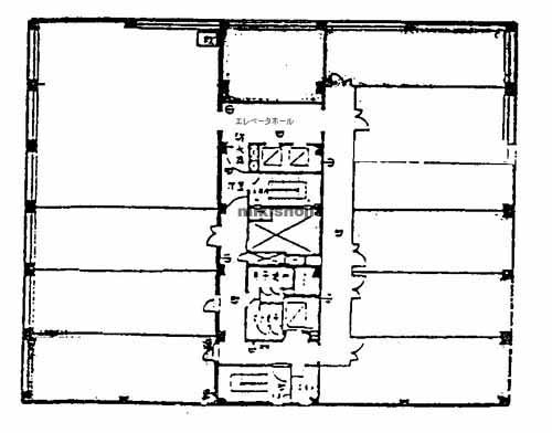 博多駅前・中央街の福岡商工会議所ビル 平面1