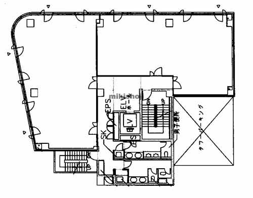 その他山口県の宇部センタービル 平面1