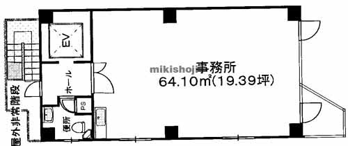 その他広島市内のＷＡＫＯ本川町ビル 平面1