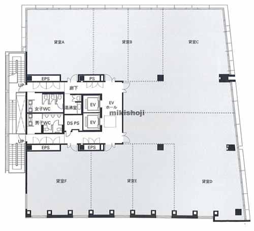 薬院・今泉・警固の天神ＭＥＮＴビル 平面1