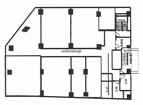 鹿児島市の鹿児島ビル 平面1