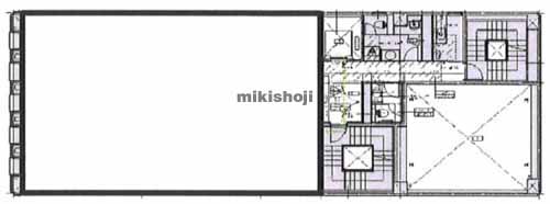 八丁堀地区の広島董友ビル 平面1