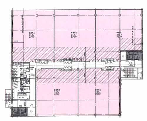 鹿児島市の南国甲南ビル 平面1