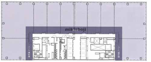八丁堀地区のＫＡＭＩＨＡＣＨＩ Ｘ 平面1