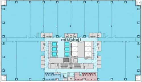 福岡天神センタービル建替計画(仮称) 平面1