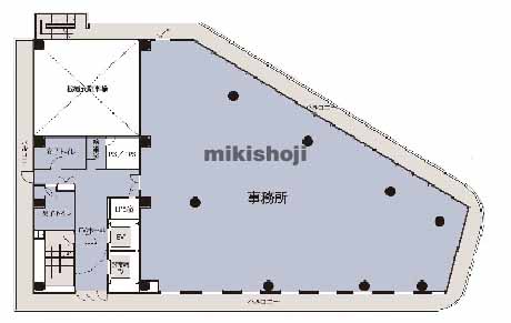 那覇市のＭ.ＢＡＬＡＮＣＥ那覇県庁前 平面1