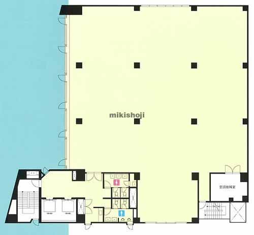 日本橋本町の丸柏タマビル 平面1