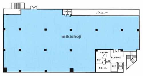 門前仲町・永代・富岡のヤマタネ門前仲町ビル 平面1