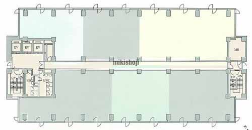 国際浜松町ビル 平面1