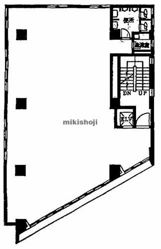 新小岩・東新小岩・西新小岩の磯間ビル 平面1