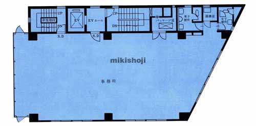 北品川の第３小池ビル 平面1