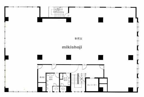 荒木町・四谷三栄町の第２田中ビル 平面1
