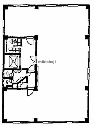 南池袋の今井池袋ビル 平面1