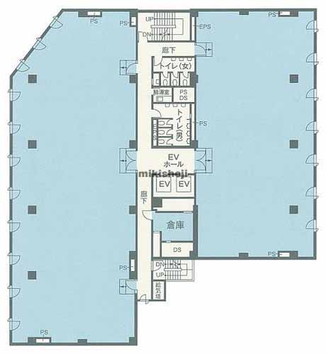 白金・白金台の興和白金台ビル（第３１興和ビル） 平面1