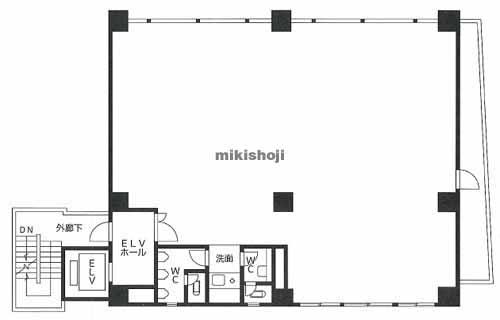 エスラ原宿ビル 平面1