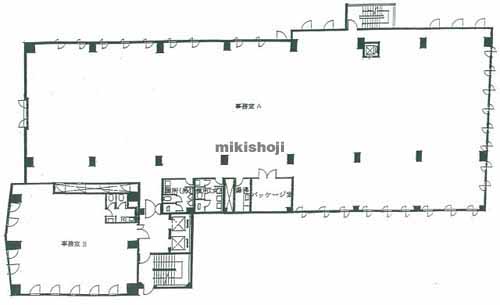 池袋のサンポウ池袋ビル 平面1