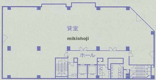 スリーエフ南青山ビルディング 平面1