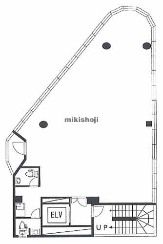 四谷の四谷４丁目３２番４号ビル 平面1
