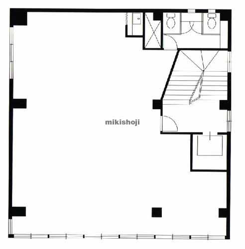 日本橋人形町・堀留町・小舟町・富沢町の瀧田ビル 平面1
