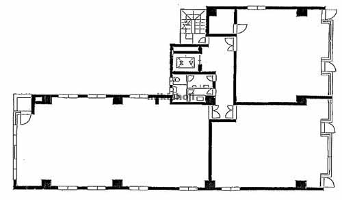 矢口ビル 平面1