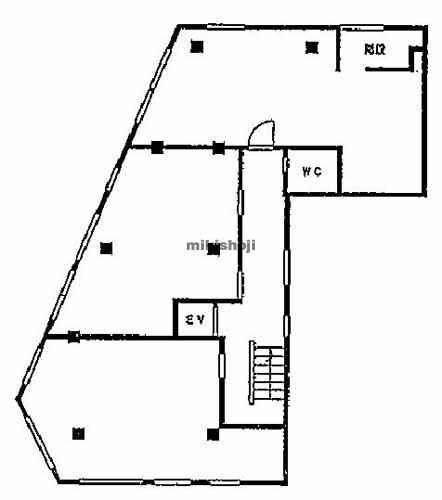 恵比寿南の恵比寿アバックビル 平面1