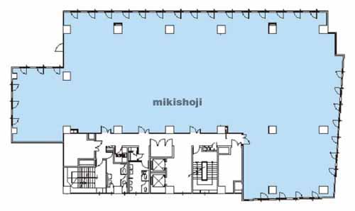 小石川・小日向の日本生命小石川ビル 平面1