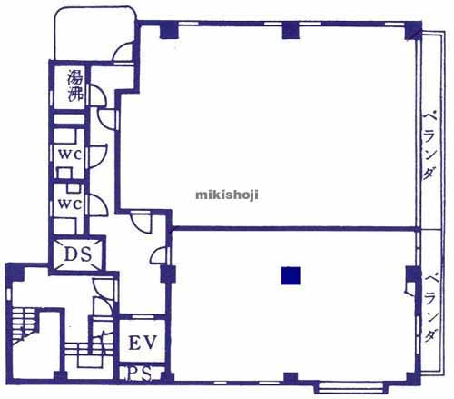 東陽の若竹ビル 平面1