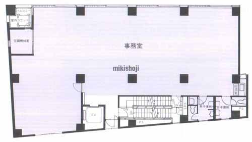 住吉町・富久町の角張ビル 平面1