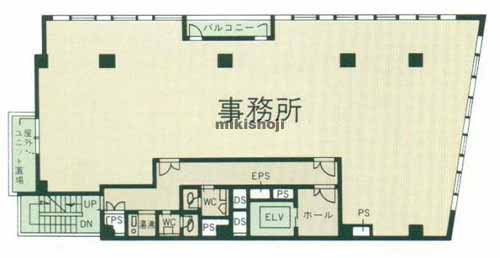 サンジュ共和十番館 平面1