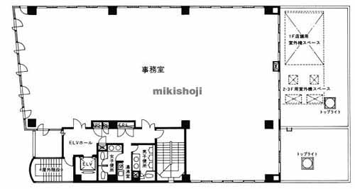 大久保の高木ビル 平面1
