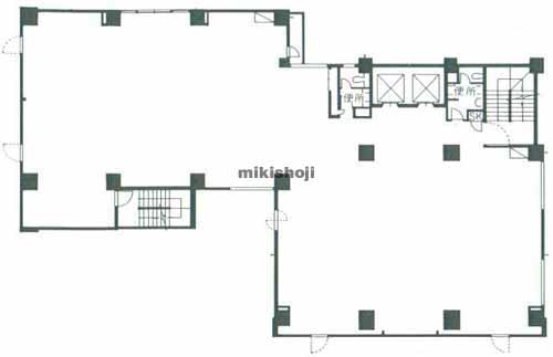 西新宿Ｋ－１ビル 平面1