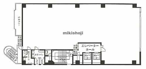 菊邑９１ビル 平面1