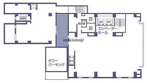 日本橋馬喰町・横山町のセントピアビル 平面1