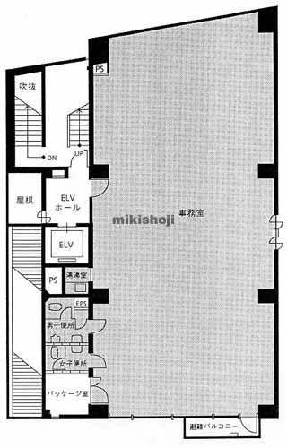 神宮前の神宮前董友ビル１ 平面1