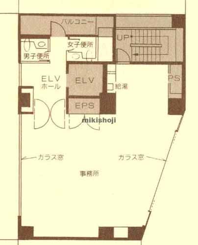 北青山の青山ＮＡビル 平面1