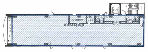 小伝馬町・大伝馬町のフジノビル 平面1