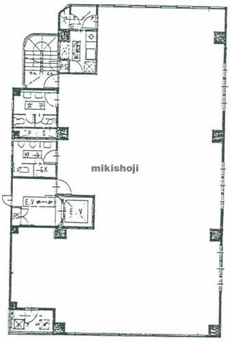 本郷のいろは本郷ビル 平面1