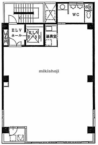 浜松町ゼネラルビル 平面1