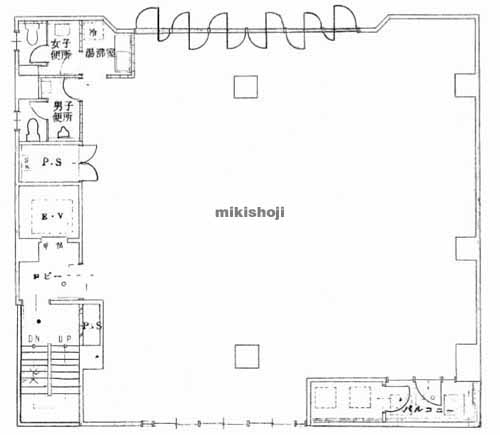 和栗ハトヤビル 平面1