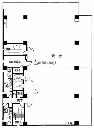 亀戸の住友生命亀戸駅前ビル 平面1