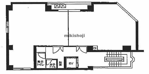 高田馬場の恒栄ビル 平面1