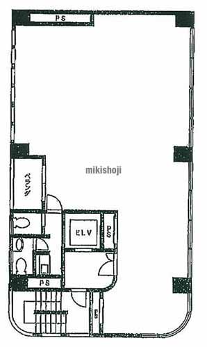 広尾西川ビル 平面1
