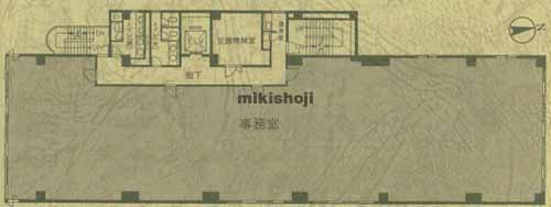 神田和泉町・神田松永町の今川ビル 平面1